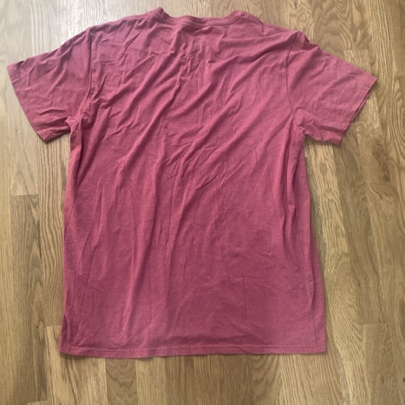 Oakley Men’s Red Black Logo Regular Fit Short Sleeve Graphic Tee Shirt Top - Picture 2 of 6